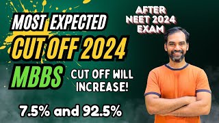 Most Expected cut of 2024 after NEET 2024 Exam 🔴