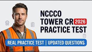 NCCCO Tower Crane Operator Practice Test 2026 | Pass Your Certification Exam On First Try!