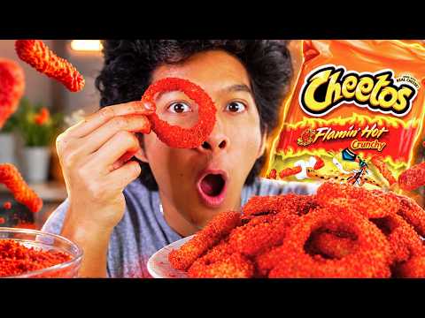 The CRUNCHIEST Hot Cheeto Onion Rings EVER!