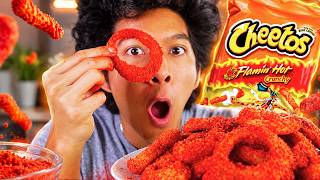 The CRUNCHIEST Hot Cheeto Onion Rings EVER!