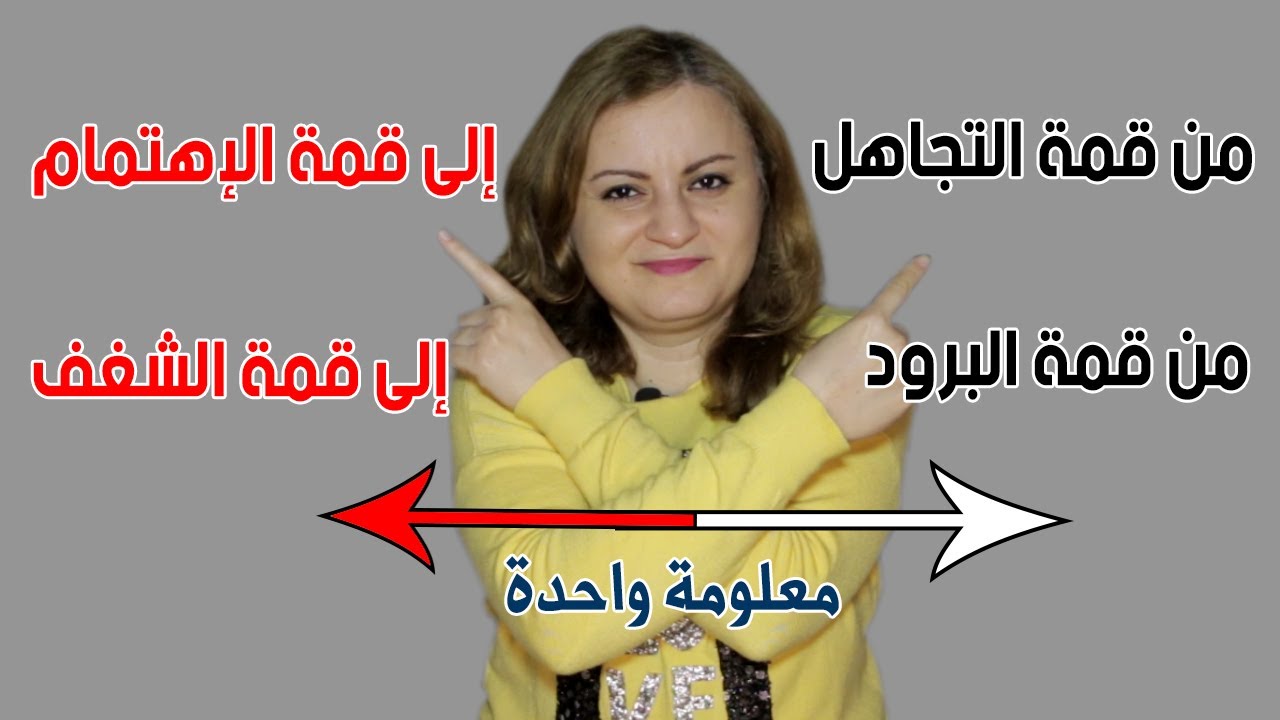 معلومة واحدة لو عرفتها ستجعل من يهرب منك يلاحقك فورا