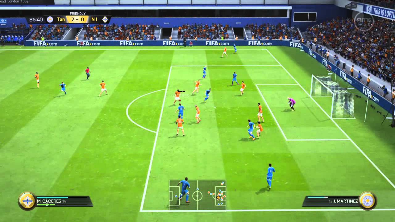 FIFA 16 - My best passing goal!!!