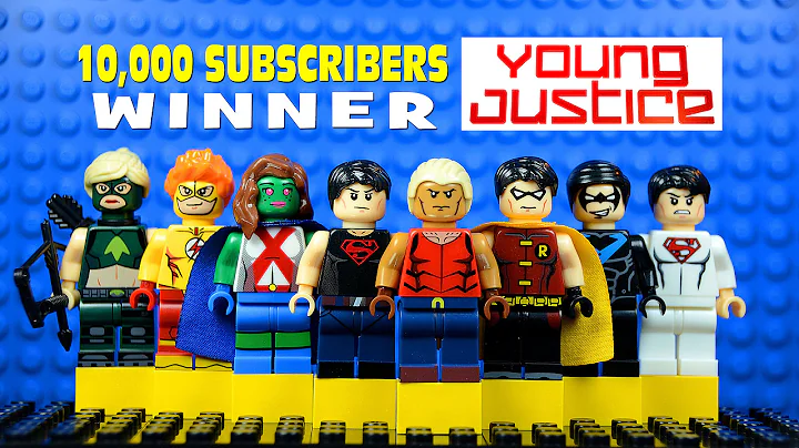 LEGO Young Justice Minifigures 10,000 Subscribers Giveaway Winner Announcement!