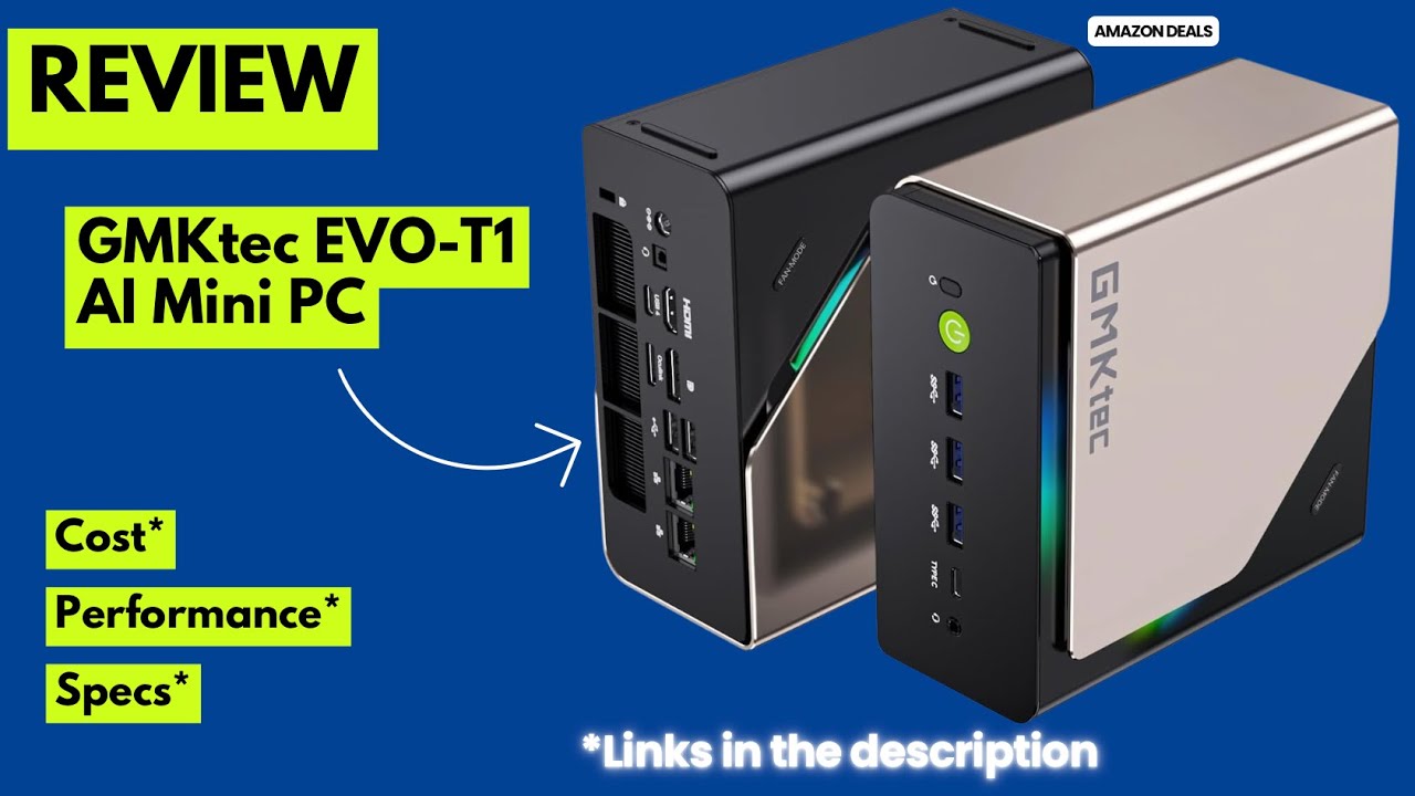GMKtec EVO-T1 AI 　Mini　PC GMKtec EVO-T1 AI Mini PC; Intel Core Ultra 9 285H 2.7GHz Processor