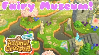 A waterscaped walk way for Belle's Museum! #animalcrossingnewhorizons 