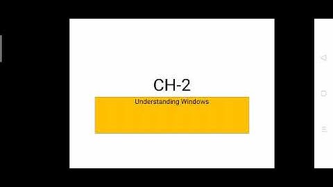 Ch-2 understanding windows class-3, cyberlink ,
