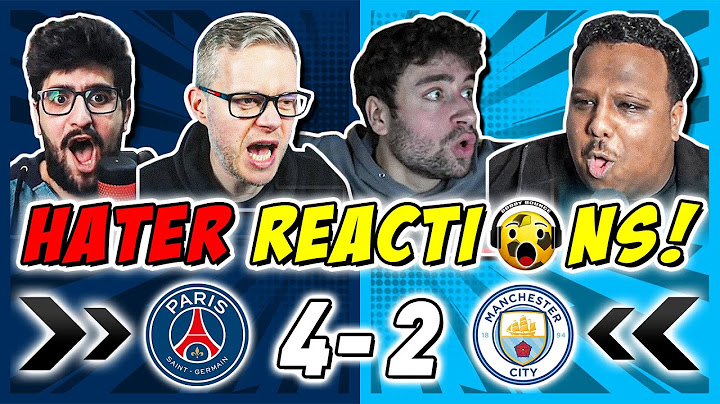 Man City RIVALS & HATERS SMUG 🤭 Reaction to PSG 4-2 Man City | Champions League Fan Reactions