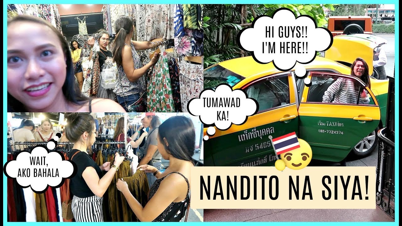 NANDITO NA SIYA! ANG TAWAD QUEEN | SHOPPING WITH MY SISSY IN BANGKOK! (DAY 2) ❤️ | rhazevlogs
