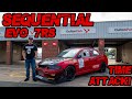 Rob's *600bhp SEQUENTIAL GEARED!* Time Attack Evo 7 RS *INSANE!!* 🤯 - On Track Review