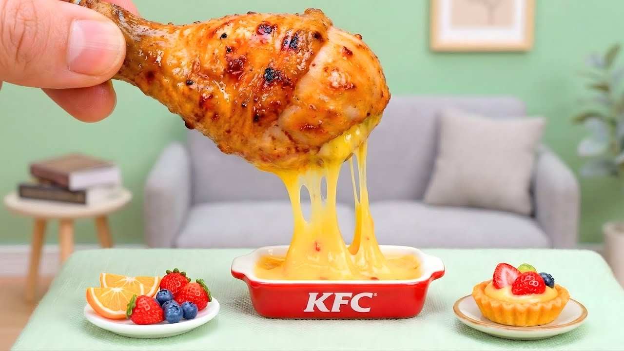 How to Make Juicy Honey Garlic Roasted Chicken 🍯🍗| Best Mini Meal Recipe