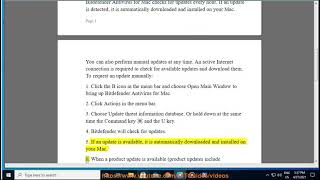 Update Bitdefender Antivirus for Mac
