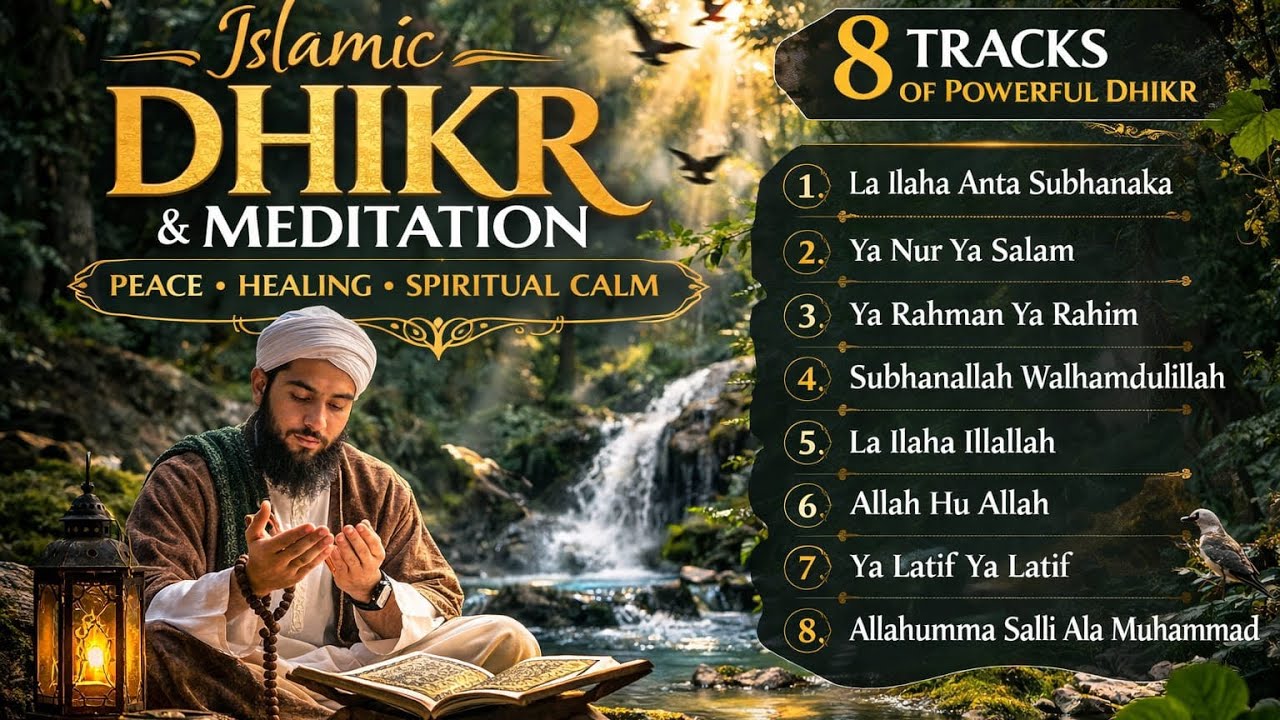 Most Powerful Islamic Dhikr for Peace & Healing | La Ilaha Illallah ...