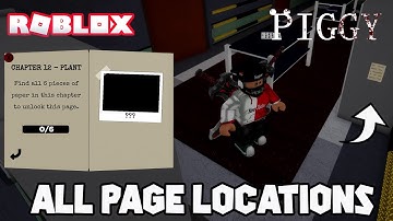Piggy Pages Update - How To Get All Roblox Piggy Book 1 Chapter 12 (Plant) | Dr Mo Gaming 2021
