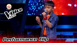 Suprim Malla Thakuri "Nadekhinya Ghau..." |The Voice Kids - 2021 screenshot 5