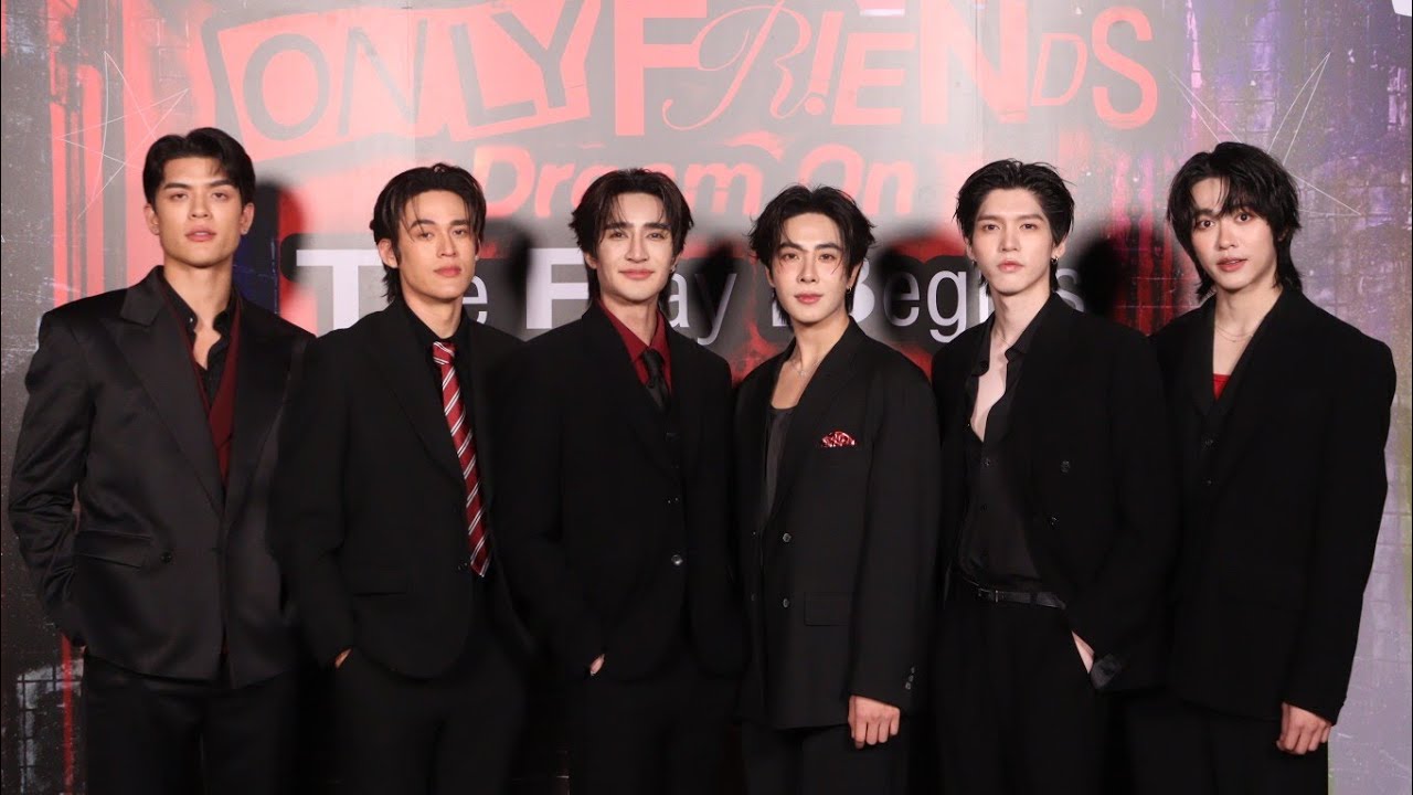 🔴Live สัมภาษณ์ #เอิร์ทมิกซ์ #จอสกวิน #อู๋บูม ก่อนงาน Only Friends Dream On The Play Begins