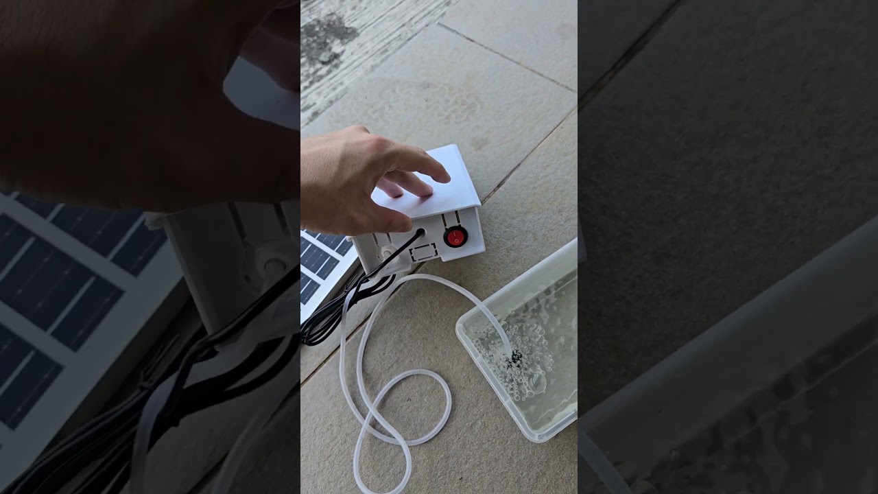 Solar oxygen pump 6watt