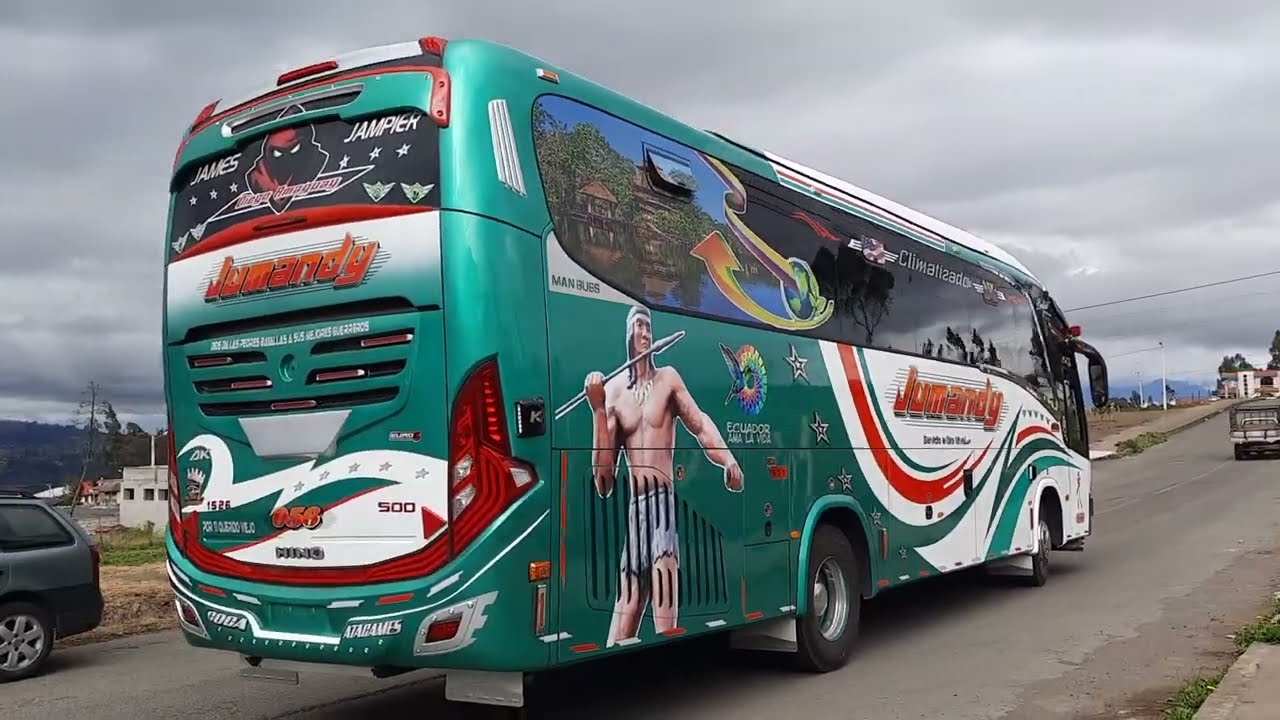 Elegancia de bus Jumandy 56 Man Buss carrocerías estilo y detalles modernos