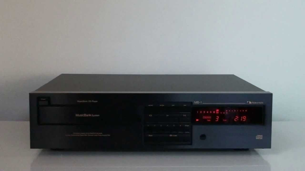 Nakamichi MB-1 7Disk CD Player 1000mb 20bit DAC - YouTube