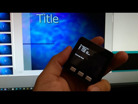 Very basic Powerpoint controller with M5Stack