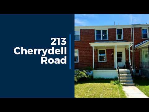 213 Cherrydell Rd, Catonsville, MD home video tour