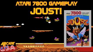Joust! (Atari 7800 Gameplay Only)