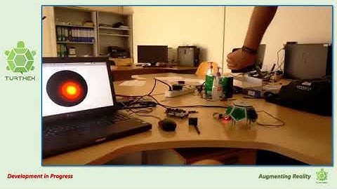 TurtHEX Indoor Localization System - First BLE Smartphone Live Tracking Test