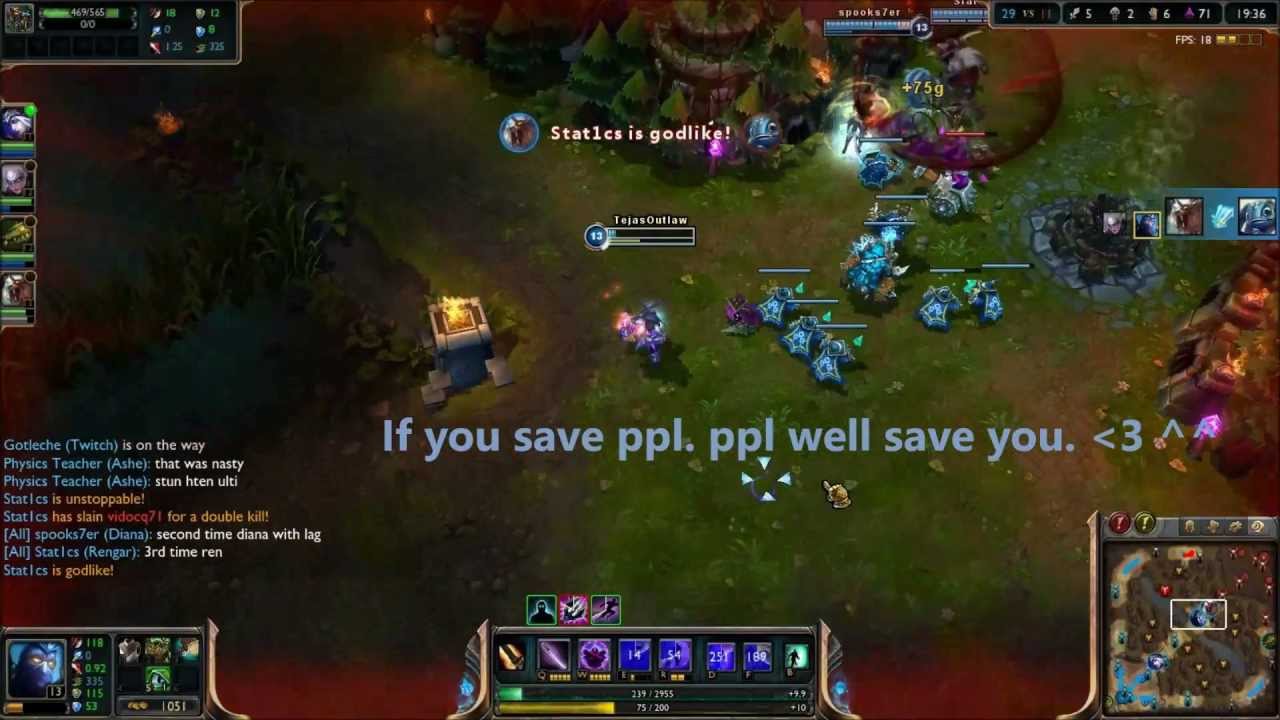 League of Legend - Normal Blind Pick- With my friend Stat1cs (James) #2