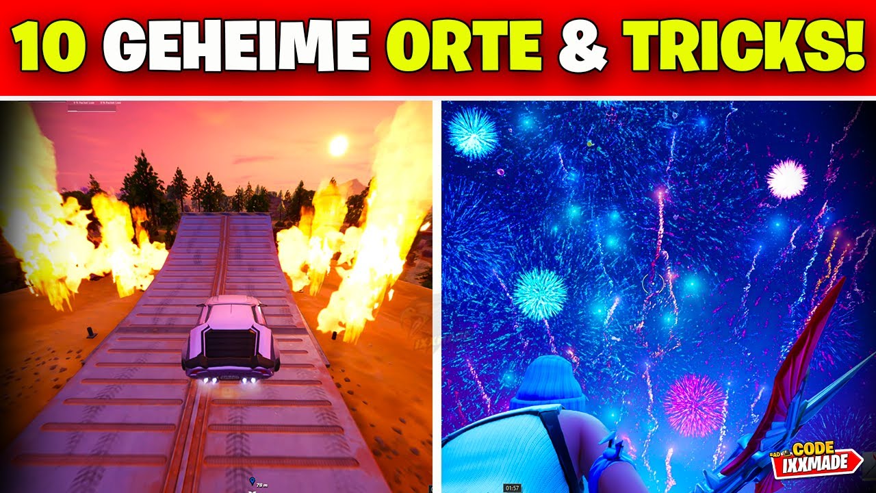 10 Dinge in Fortnite Kapitel 7 die du vielleicht nicht kennst!