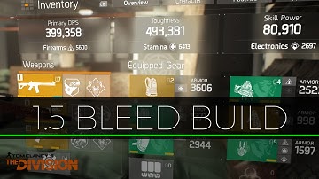 The Division | Alpha Bridge Counter/Bleed Build (1.5 Predator