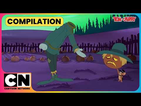 When The Pumpkin Starts Hunting!🎃😱| Tom and Jerry🐭| Halloween Special👻| Kids Cartoon | @cnindia​