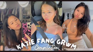 KATIE FANG GRWM COMPILATION #makeuptutorial #beauty #grwm #makeup