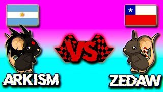 TRANSFORMICE | Arkism vs Zedaw | RACING