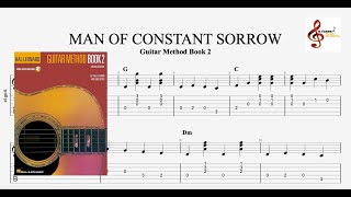 Man Of Constant Sorrow - Hal Leonard Guitar Method Book 2