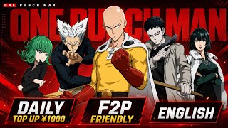 One Punch Man Idle RPG ENG - Top Up Every Day, Full Hero S+ , Gacha Brutal, F2P Friendly, ETC screenshot 5