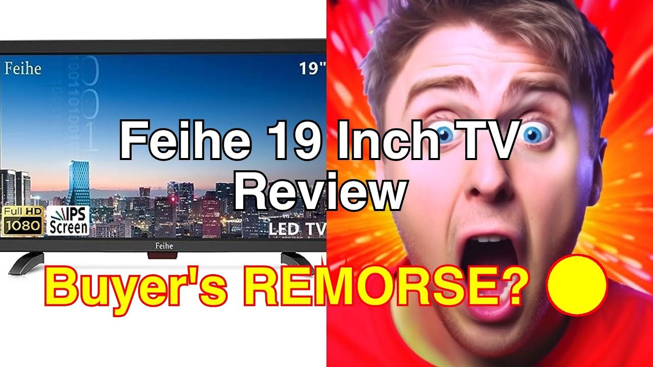 Feihe 19 inch tv review: led widescreen tv with digital atsc tuners hdmi/vga/rca/usb