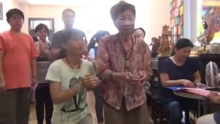 1060702 如善&玉善主壇 頒發舍利持準提佛母心咒百萬遍證書