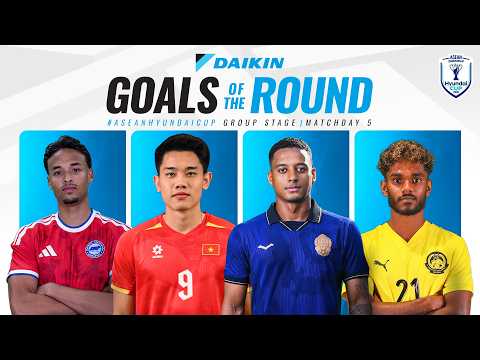Daikin Goals of the Round | Matchday 5 | ASEAN Hyundai Cup 2026 — football highlights