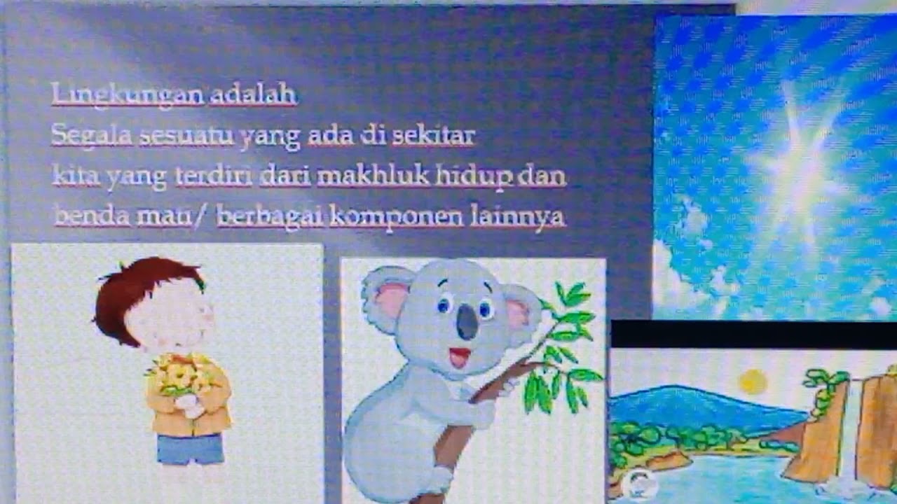 Pelajaran PLH kelas 3 " Lingkungan Biotik dan Abiotik" YouTube
