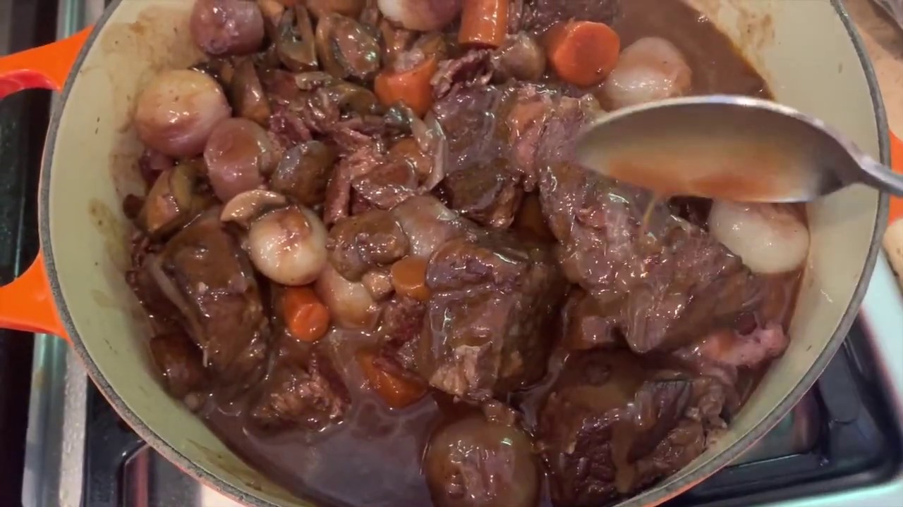 Julia Child's Beef Bourguinon YouTube
