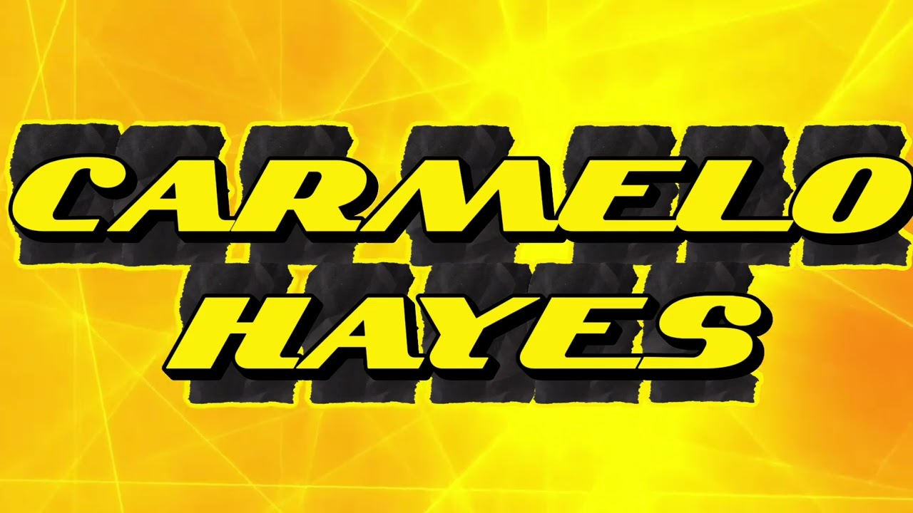 Carmelo Hayes Custom Nameplate Entrance Video 