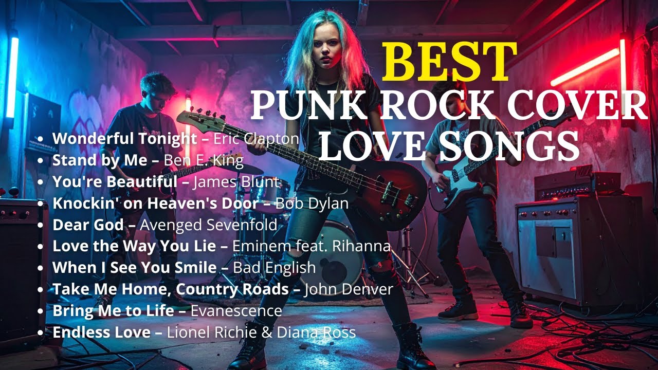 Best Punk Rock Cover Love Songs 🎸❤️