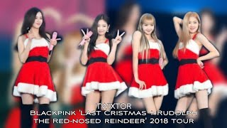 Blackpink Twixtor Blackpink Last Cristmas Rudolph The Red-Nosed Reindeer 2018 Tour