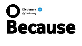 Because Synonyms | Similar Words 