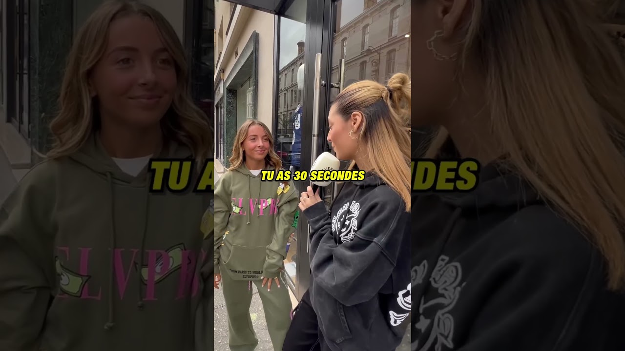 La suite sur TK! Votez en commentaire !! 🖤 #elevenparis #microtrottoir