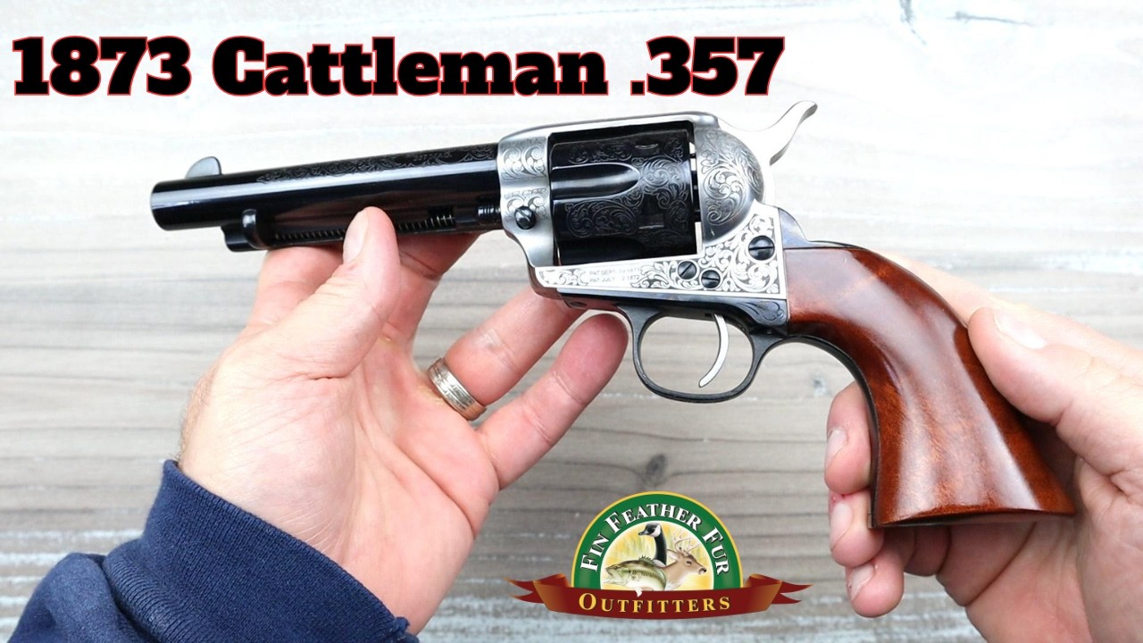 Патрон Taylor's & Company 1873 Cattleman .357 Magnum — просто великолепен!