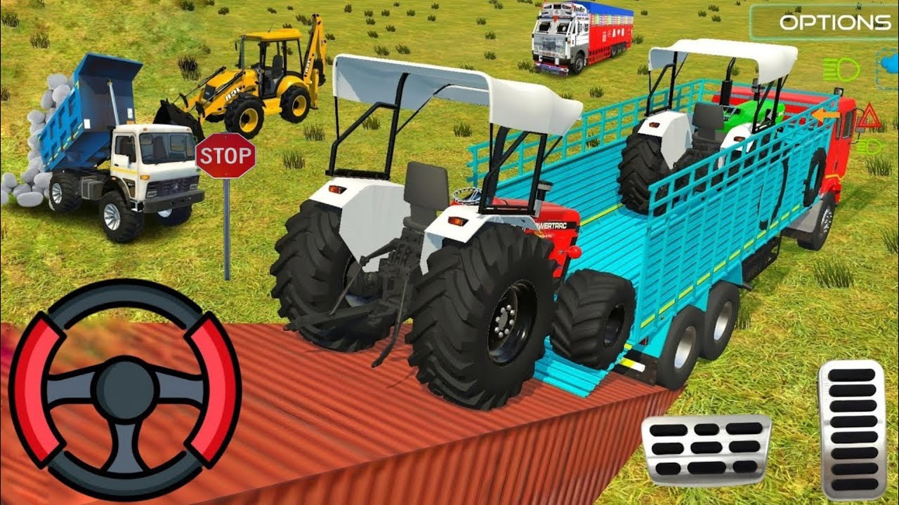 Load Bori into a JCB Dumper Truck challenge indian vehicles