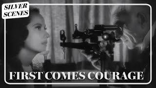The Optometrist And The Spy - Merle Oberon | First Comes Courage | Silver Scenes