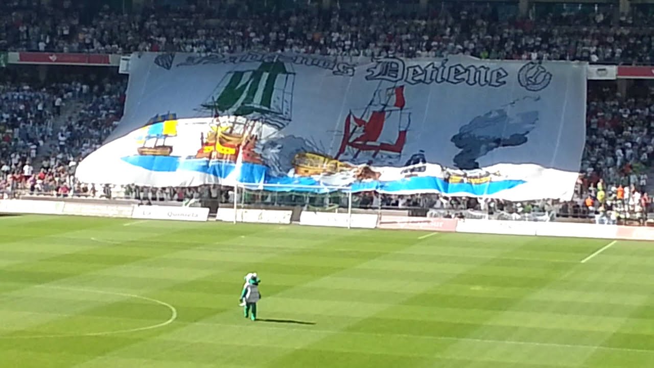 Córdoba cf - Mallorca .7/6/2014 .Himno cantado. Clasificacion playoff