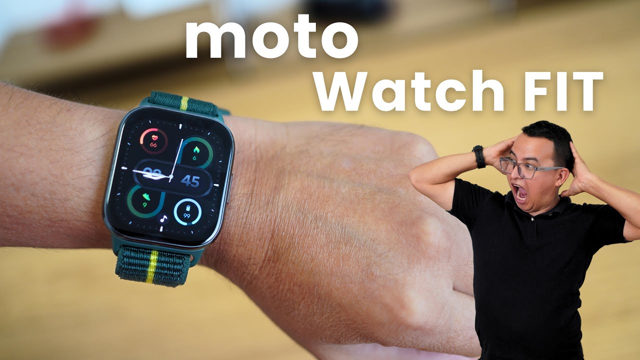 Unboxing Moto Watch Fit: Посмотрите это перед ПОКУПКОЙ