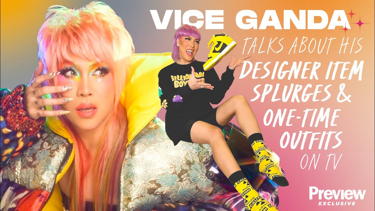 Vice Ganda Talks About His Designer Item Splurges & One-Time Outfits on TV